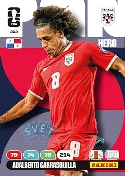 Adalberto Carrasquilla Panama Panini FIFA World Cup 2026 Adrenalyn XL #353